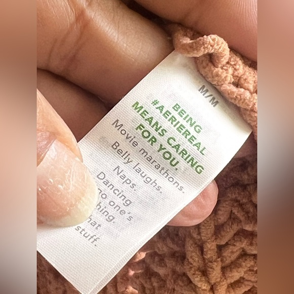 Aerie Cable Car Quarter Zip Sweater - Picture 13 of 16